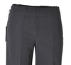 PANTALONE GAUCHO DONNA RAGAZZA TINTA UNITA ZIP ELASTICO MARCA EL.MA ART.1909