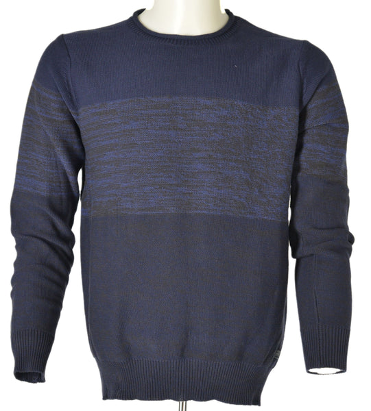 MAGLIONE UOMO RAGAZZO GIROCOLLO FANTASIA COTONE MARCA LOSAN ART.021 5021AL