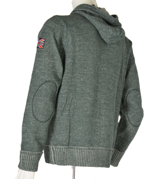 MAGLIONE UOMO RAGAZZO CAPPUCCIO ZIP TASCHE MARCA LEE COOPER ART.OM93312