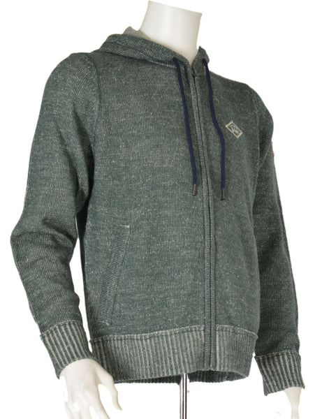 MAGLIONE UOMO RAGAZZO CAPPUCCIO ZIP TASCHE MARCA LEE COOPER ART.OM93312