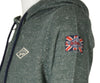 MAGLIONE UOMO RAGAZZO CAPPUCCIO ZIP TASCHE MARCA LEE COOPER ART.OM93312