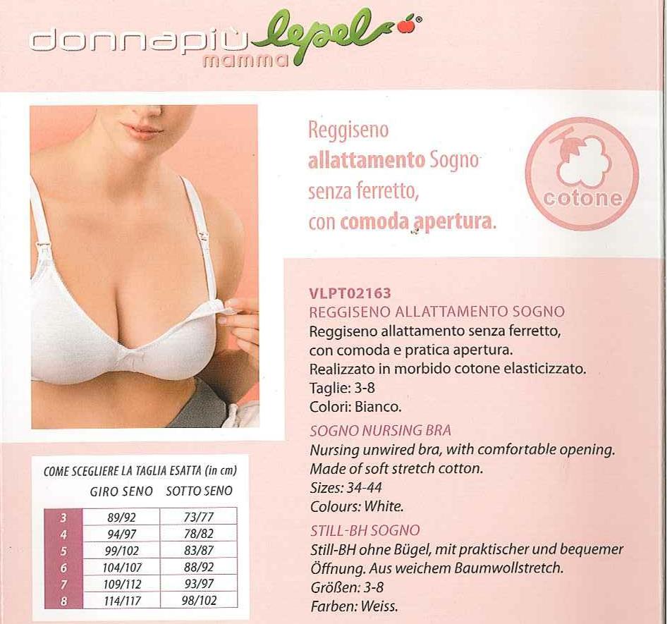 Curve Muse Reggiseno Con Ferretto Per Allattamento Taglie Forti Con Coppe A Discesa-Confezione Da 2-Crema Stampa Arancione,Pesca-3C - Foto 6