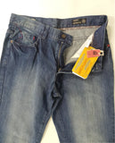 JEANS UOMO RAGAZZO CINQUE TASCHE ZIP BOTTONE AMERICANINO ART.35637