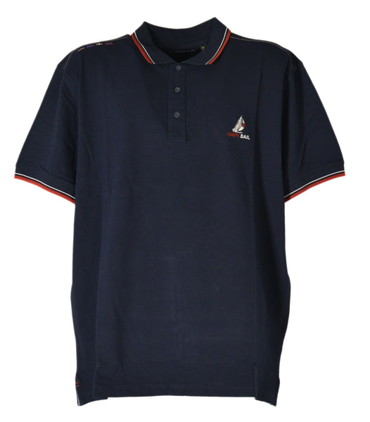 POLO CONFORMATA UOMO NAVY SAIL ART. 12NS14