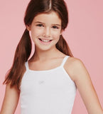 CANOTTA CANOTTIERA INTIMO BIMBA BAMBINA PURO COTONE MARCA ELLEPI ART.8200