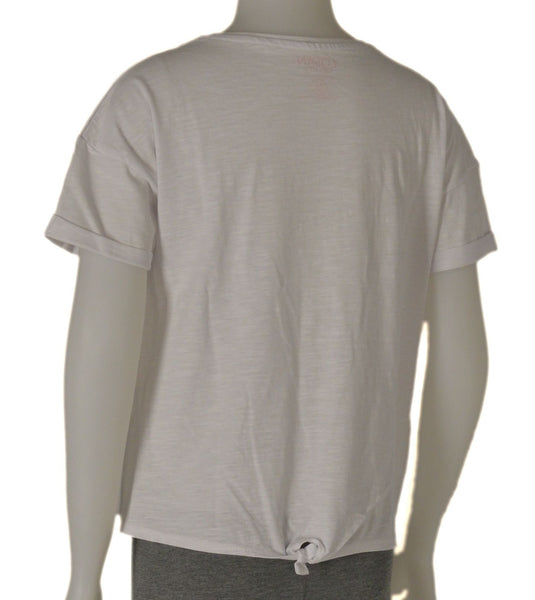 MAGLIA BAMBINA COTONE CUORE MANICA CORTA NODO MARCA LOSAN ART.114 1008AL