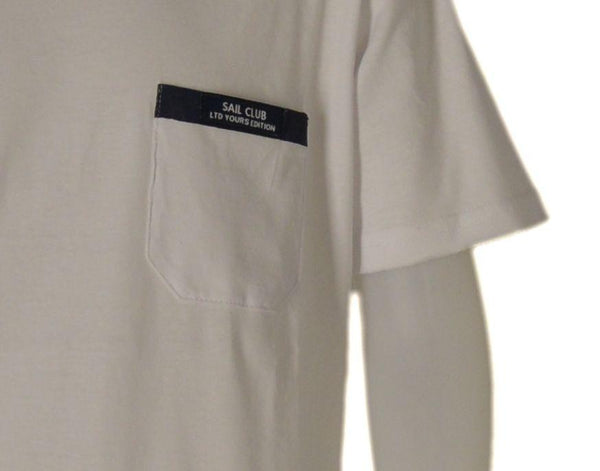 T-SHIRT MAGLIETTA BAMBINO PURO COTONE TASCHINO MARCA YOURS ART.AY3028