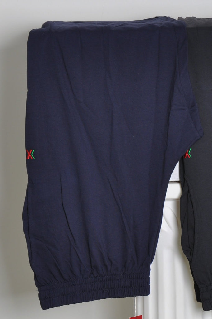 PANTALONI CONFORMATI UOMO RAGAZZO TINTA UNITA ELASTICO MARCA