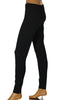 LEGGINS FUSEAUX DONNA RAGAZZA COTONE ELASTICIZZATO COMODI VITA ALTA MARCA EFFEPI ART.211060