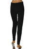LEGGINS FUSEAUX DONNA RAGAZZA COTONE ELASTICIZZATO COMODI VITA ALTA MARCA EFFEPI ART.211060