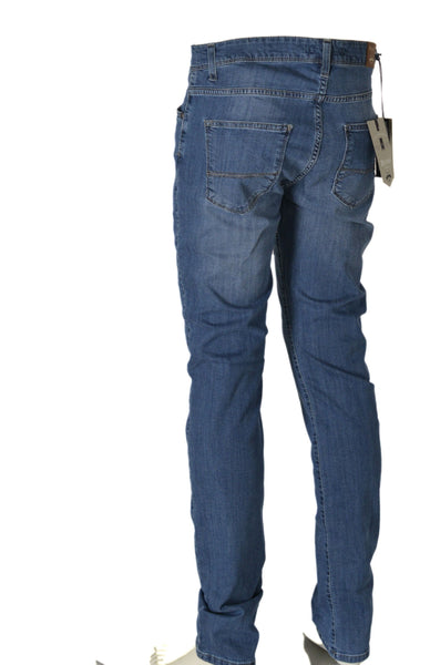 JEANS UOMO ELASTICIZZATO REGULAR ZIP BOTTONE MARCA HOLIDAY ART.ADVER 01980 3194