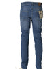 JEANS UOMO ELASTICIZZATO REGULAR ZIP BOTTONE MARCA HOLIDAY ART.ADVER 01980 3194