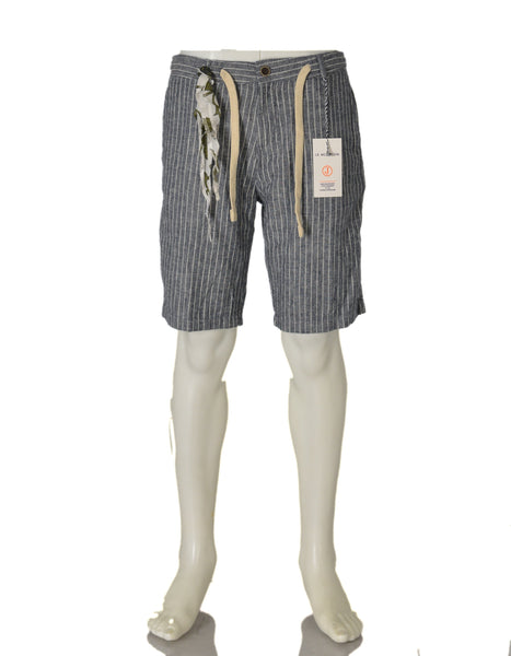 BERMUDA UOMO RAGAZZO RIGHE TASCHE COULISSE ZIP BOTTONE MARCA J.E.MC COLLUM ART.SERZAN