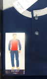 PIGIAMA CALIBRATO UOMO RAGAZZO SERAFINO BOTTONI PURO COTONE MARCA BIP BIP ART.4340