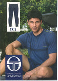 PIGIAMA UOMO RAGAZZO TRE PEZZI SERAFINO STAMPA MARCA SERGIO TACCHINI ART.29210