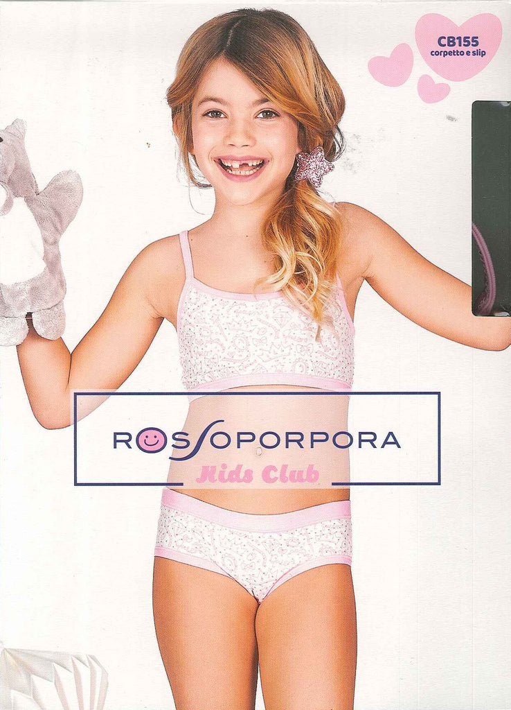 Completo Intimo Danza Bambina LO-TZ078 - Reggiseno E Pantaloncini | Per Ginnastica E Danza - Foto 2