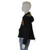 FELPA BAMBINA ZIP CAPPUCCIO STAMPA FIOCCO COTONE ELASTICIZZATO MARCA BM AY3390