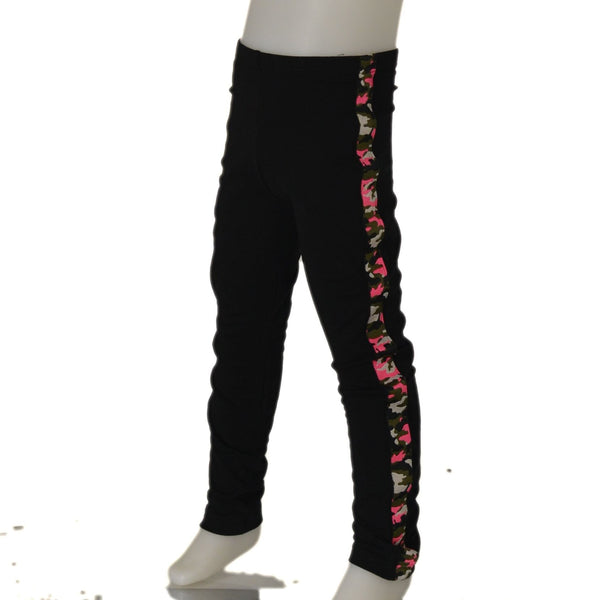 LEGGING BAMBINA COTONE ELASTICIZZATO FELPATO CAMOUFLAGE MARCA ROSSOPORPORA ART.RK254F