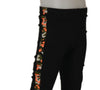 LEGGING BAMBINA COTONE ELASTICIZZATO FELPATO CAMOUFLAGE MARCA ROSSOPORPORA ART.RK254F