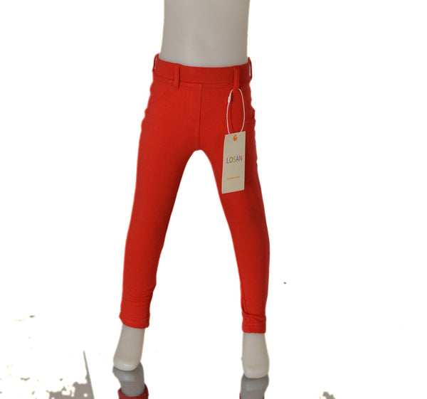 LEGGING BIMBA JERSEY COTONE ELASTICIZZATO TASCHE MARCA LOSAN ART.1286657AL