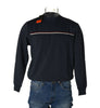 FELPA UOMO RAGAZZO GIROCOLLO POLSINI LOGO RICAMATO MARCA PIERRE CARDIN ART.PC0010