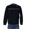FELPA UOMO RAGAZZO GIROCOLLO POLSINI LOGO RICAMATO MARCA PIERRE CARDIN ART.PC0010