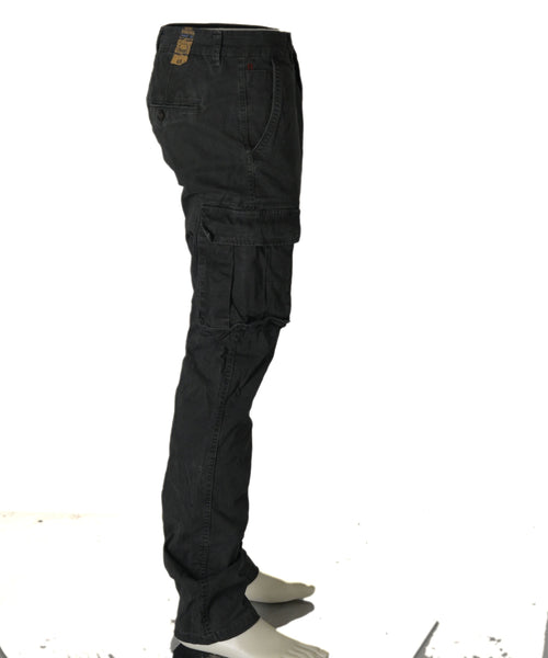 PANTALONE UOMO RAGAZZO TASCHE CARGO ZIP BOTTONE MARCA HENRY BARROWS ART.PW0026