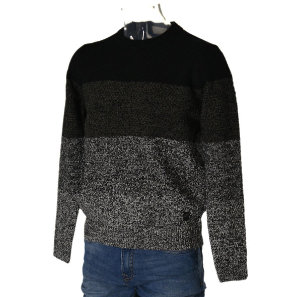 MAGLIONE UOMO RAGAZZO GIROCOLLO COLORI SFUMATI MARCA LOSAN ART.121 5027AL