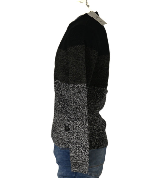 MAGLIONE UOMO RAGAZZO GIROCOLLO COLORI SFUMATI MARCA LOSAN ART.121 5027AL