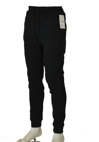 PANTALONE TUTA UOMO RAGAZZO TASCHE CON ZIP POLSINI MARCA LOSAN ART.1216006AL