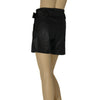 PANTALONCINO DONNA RAGAZZA ECOPELLE TASCHE ZIP CINTURA MARCA LOSAN ART.1229003AL