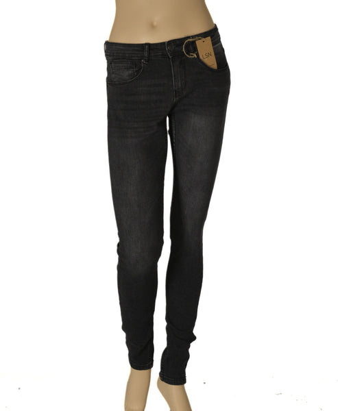 JEANS DONNA PUSH UP 5 TASCHE ELASTICIZZATO ZIP BOTTONE MARCA LOSAN ART.1229656AL