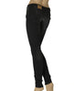 JEANS DONNA PUSH UP 5 TASCHE ELASTICIZZATO ZIP BOTTONE MARCA LOSAN ART.1229656AL