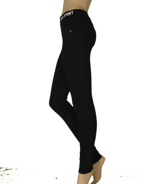 LEGGINS FUSEAUX ELASTICIZZATO DONNA RAGAZZA SPORT MARCA LOSAN ART.1226003AL