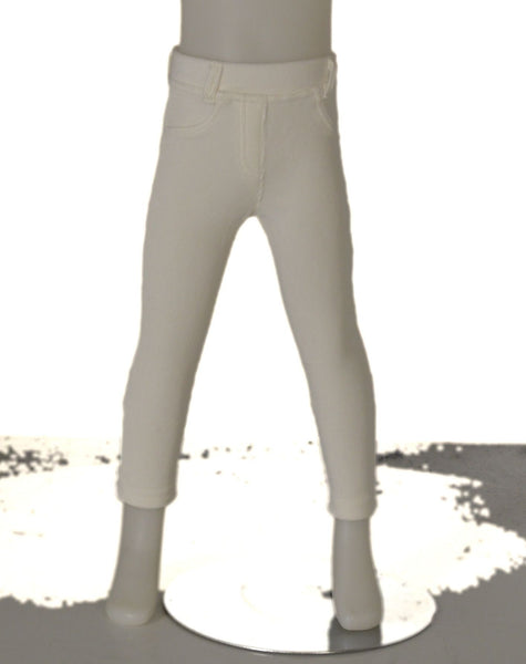 PANTALONE NEONATA BABY EFFETTO VELLUTO ELASTICO VITA TASCHE MARCA LOSAN ART.1286008AL