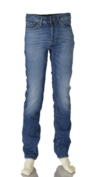 JEANS UOMO RAGAZZO ZIP BOTTONE SLIM FIT GAS ART. ALBERT SIMPLE WZ22 92609