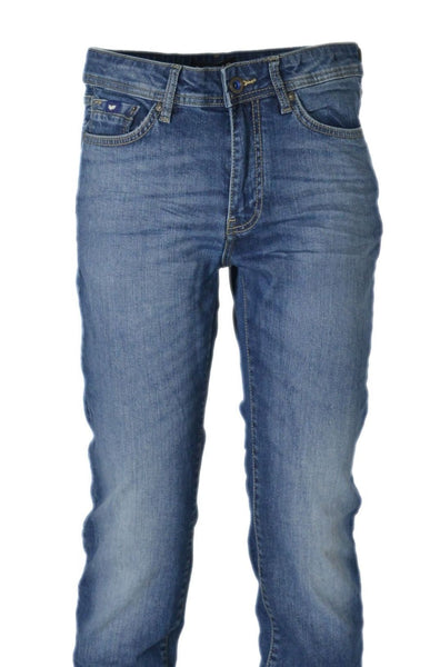 JEANS UOMO RAGAZZO ZIP BOTTONE SLIM FIT GAS ART. ALBERT SIMPLE WZ22 92609