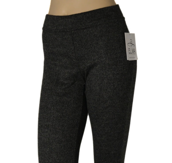 PANTALONE DONNA RAGAZZA MORBIDO JERSEY FANTASIA ELASTICO VITA MARCA EL.MA. ART.5752