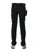 PANTALONE UOMO RAGAZZO 5 TASCHE VELLUTO COSTA SOTTILE BOTTONE ZIP MARCA CASUCCI ART.ADAMO1S