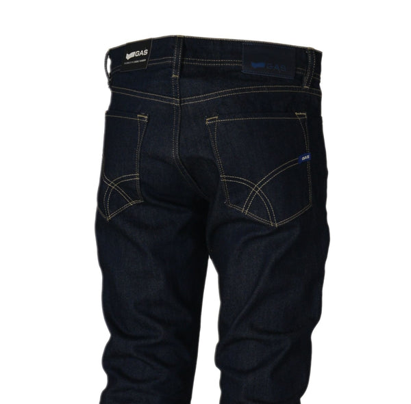 JEANS UOMO RAGAZZO REGULAR FIT 5 TASCHE BOTTONE ZIP MARCA GAS ART.ALBERT 92609WZ08