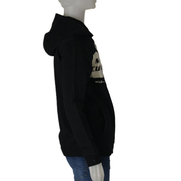 FELPA BAMBINO RAGAZZO CAPPUCCIO ZIP STAMPA POLSINI MARCA LOSAN ART.1236653AL