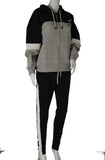 TUTA DONNA RAGAZZA SPORT COTONE FELPATO CAPPUCCIO ZIP MARCA GIVOVA ART.6421T0061