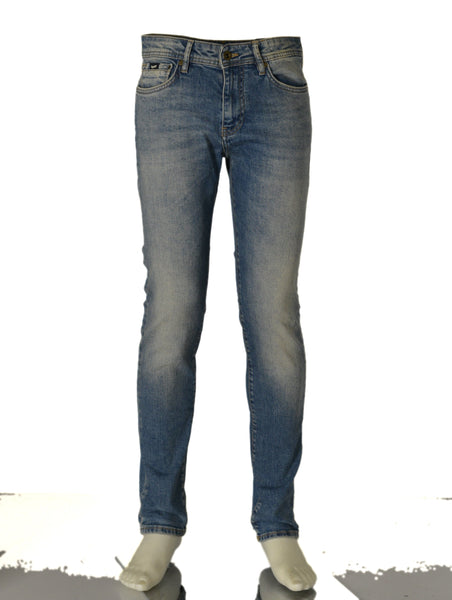 JEANS DENIM RAGAZZO UOMO SLIM VITA REGOLARE BOTTONE ZIP MARCA GAS ART.SAXA2208WK54