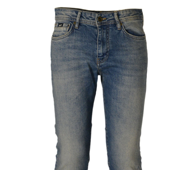 JEANS DENIM RAGAZZO UOMO SLIM VITA REGOLARE BOTTONE ZIP MARCA GAS ART.SAXA2208WK54