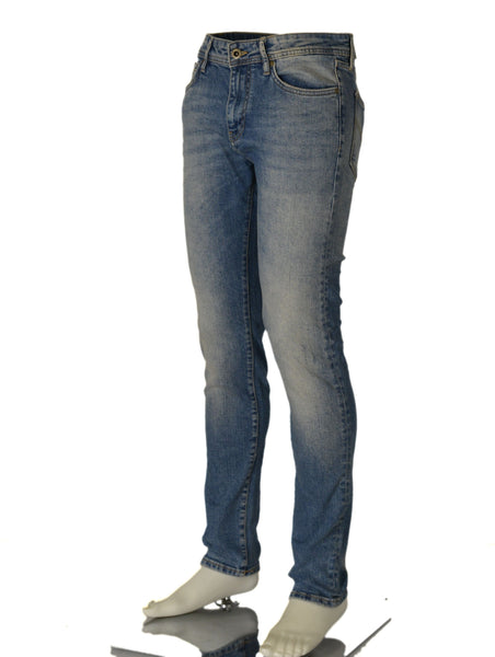 JEANS DENIM RAGAZZO UOMO SLIM VITA REGOLARE BOTTONE ZIP MARCA GAS ART.SAXA2208WK54