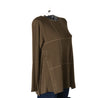 MAGLIONE DONNA RAGAZZA GIROCOLLO BORCHIETTE QUADRI MARCA MODA MILENA MILLY ART.W442