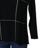 MAGLIONE DONNA RAGAZZA GIROCOLLO BORCHIETTE QUADRI MARCA MODA MILENA MILLY ART.W442