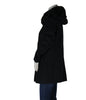 GIACCONE DONNA RAGAZZA PANNO CAPPUCCIO TASCHE BOTTONI ZIP MARCA VIRGINIA BLU ART.IRENE