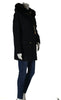 GIACCONE DONNA RAGAZZA PANNO CAPPUCCIO TASCHE BOTTONI ZIP MARCA VIRGINIA BLU ART.IRENE