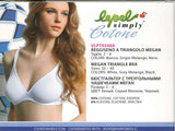 REGGISENO A TRIANGOLO MORBIDO COTONE MARCA LEPEL ART.MEGAN